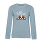 Hundemensch – Bio-Sweatshirt für Damen