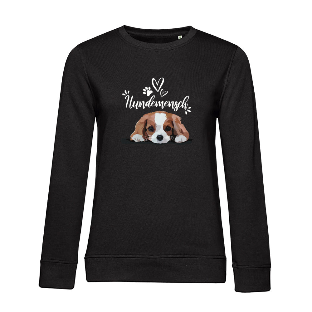 Hundemensch – Bio-Sweatshirt für Damen