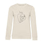 Welpenliebe – Bio-Sweatshirt für Damen