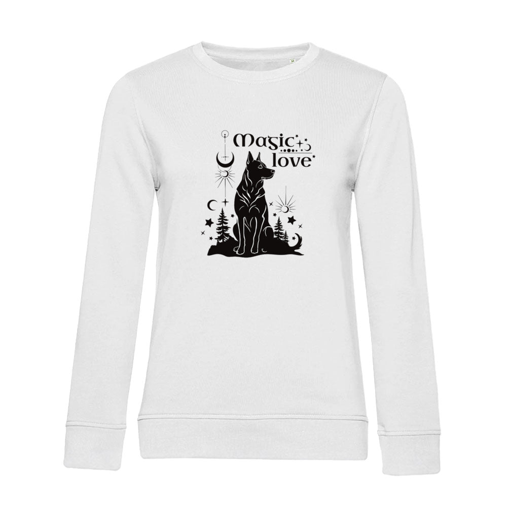 Magic Love – Bio-Sweatshirt für Damen