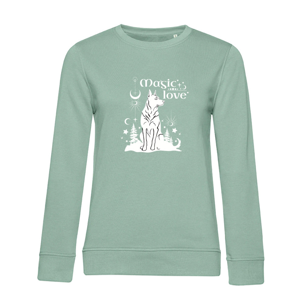 Magic Love – Bio-Sweatshirt für Damen