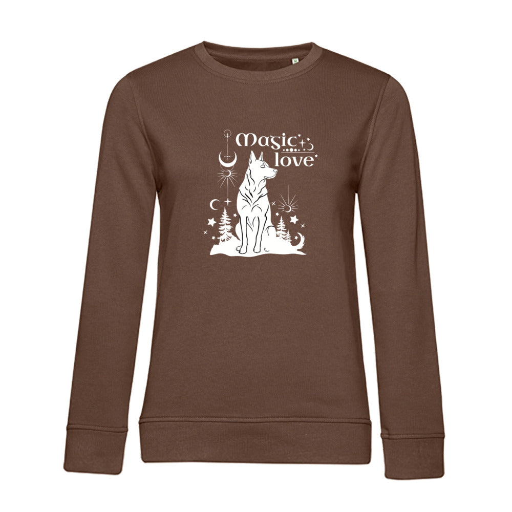 Magic Love – Bio-Sweatshirt für Damen