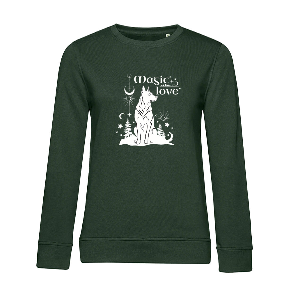 Magic Love – Bio-Sweatshirt für Damen