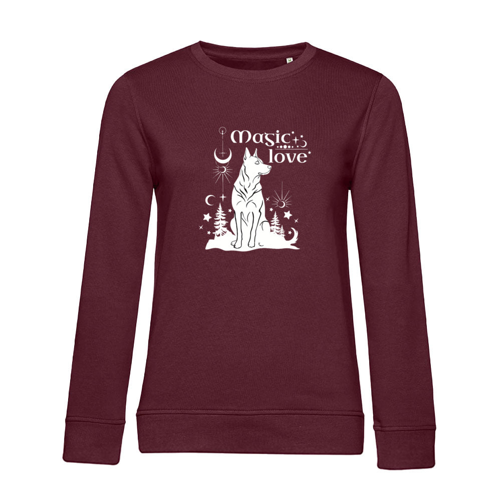 Magic Love – Bio-Sweatshirt für Damen