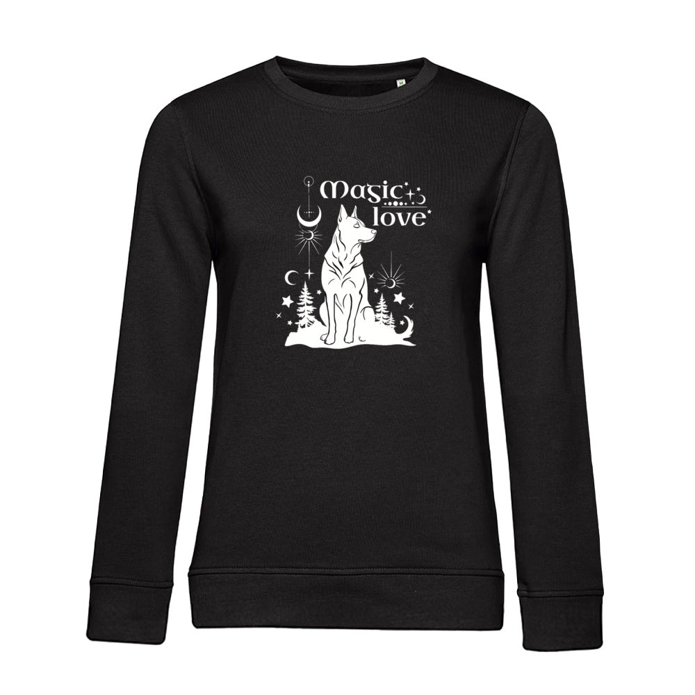 Magic Love – Bio-Sweatshirt für Damen