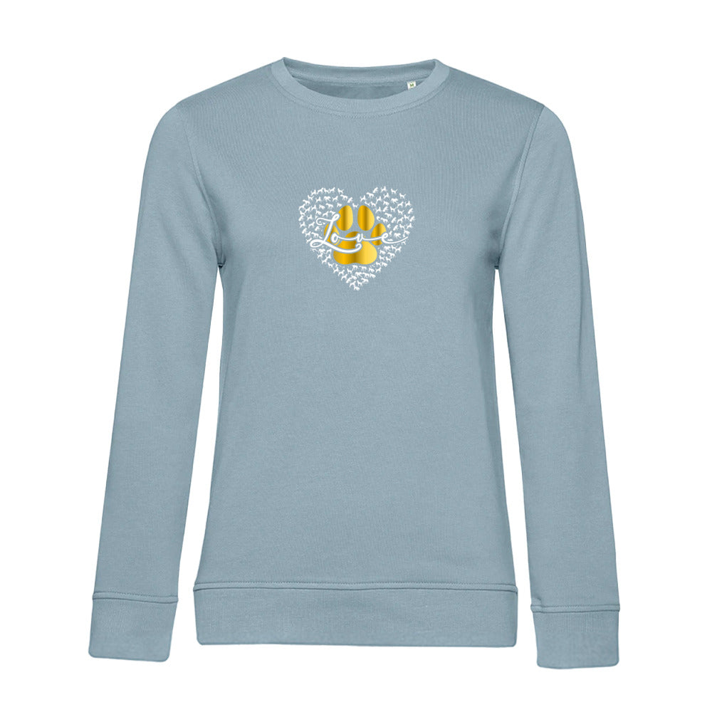 Love Dog – Bio-Sweatshirt für Damen