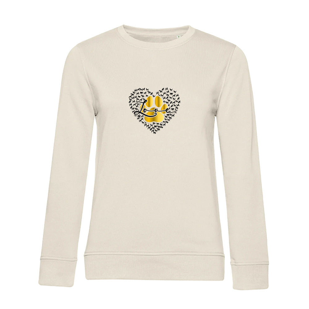 Love Dog – Bio-Sweatshirt für Damen