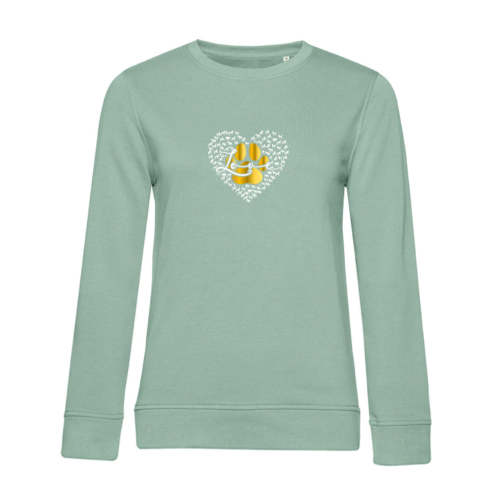 Love Dog – Bio-Sweatshirt für Damen