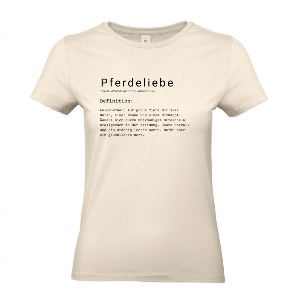 Pferdeliebe - T-Shirt für Damen