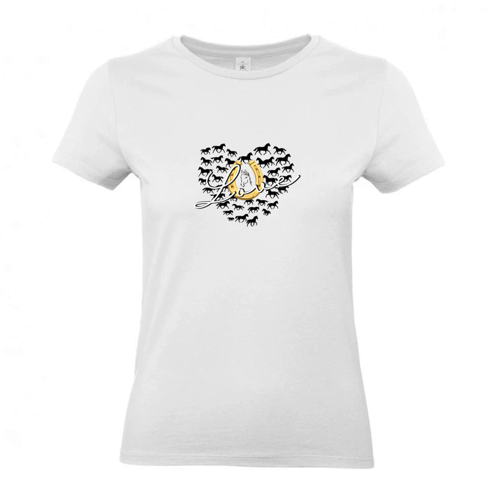 Hufeisenliebe - T-Shirt für Damen