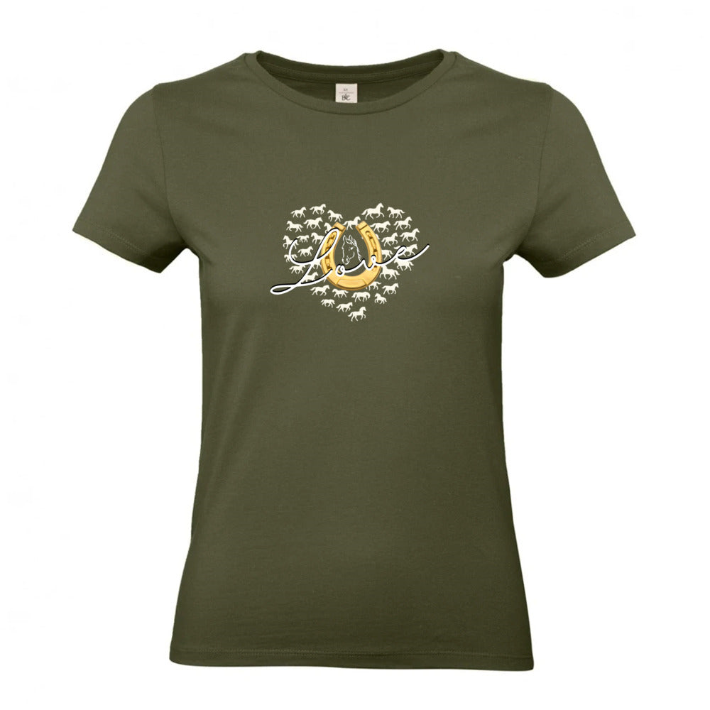 Hufeisenliebe - T-Shirt für Damen
