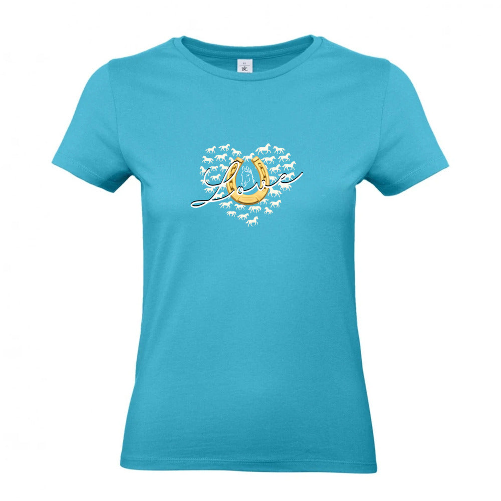 Hufeisenliebe - T-Shirt für Damen