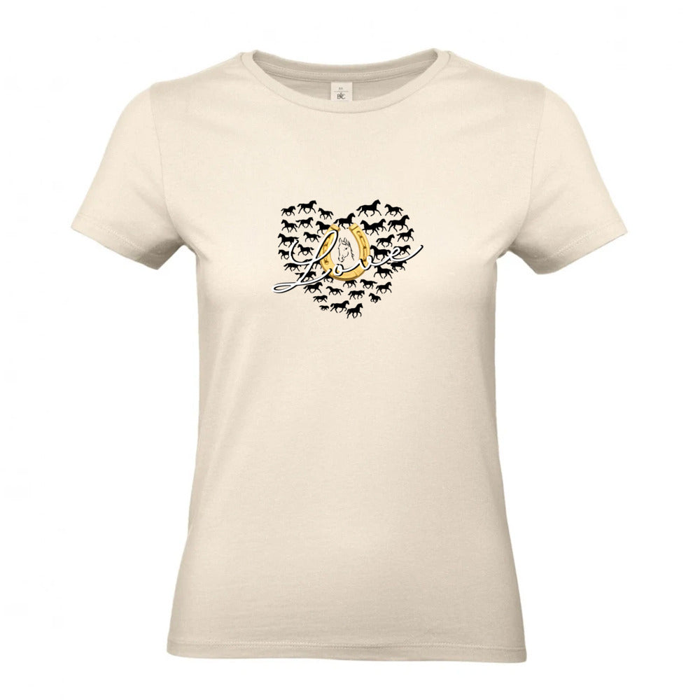 Hufeisenliebe - T-Shirt für Damen