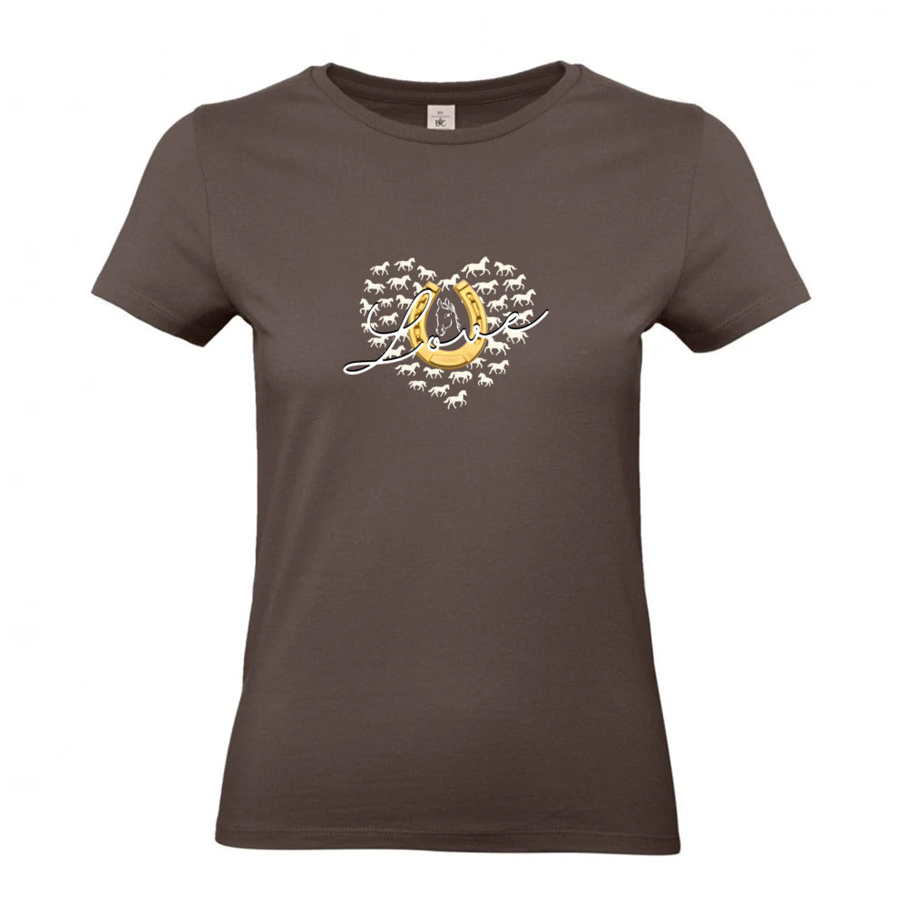 Hufeisenliebe - T-Shirt für Damen