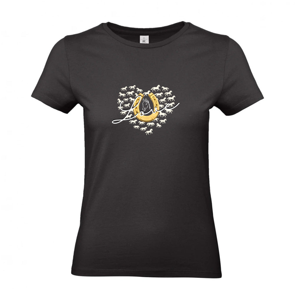 Hufeisenliebe - T-Shirt für Damen