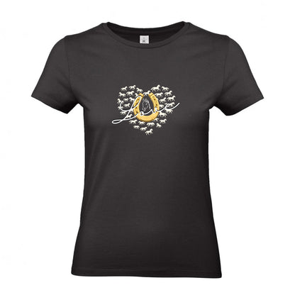 Hufeisenliebe - T-Shirt für Damen