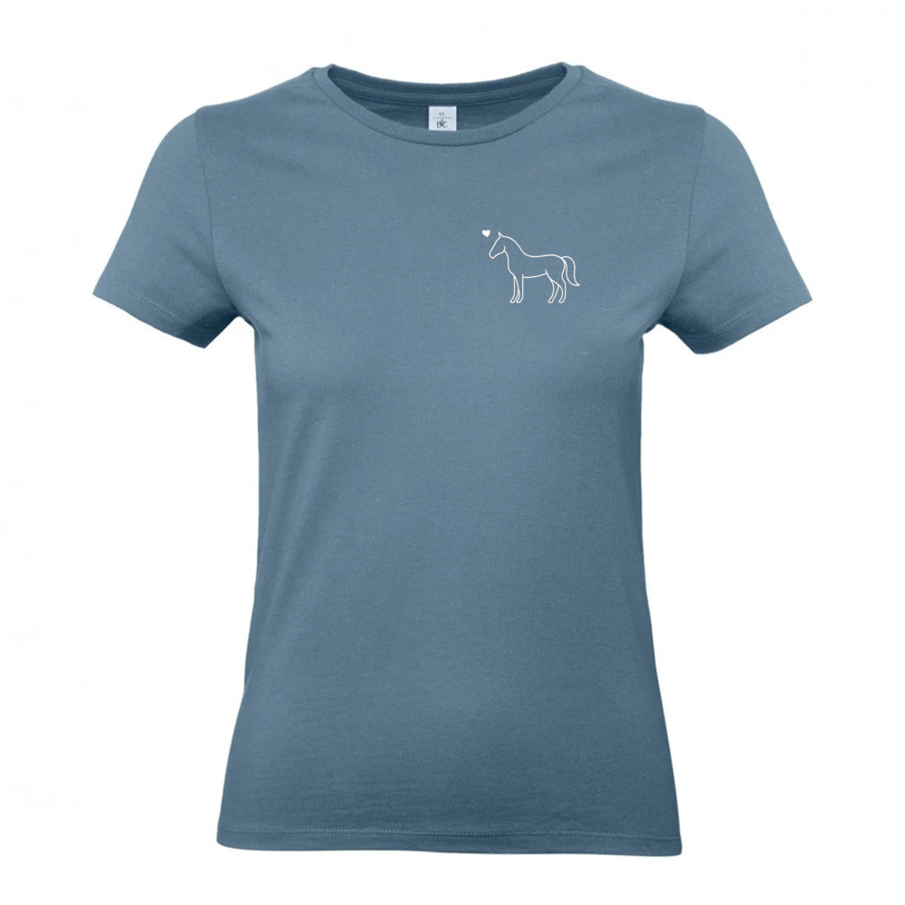 Eleganz mit Herz - T-Shirt für Damen