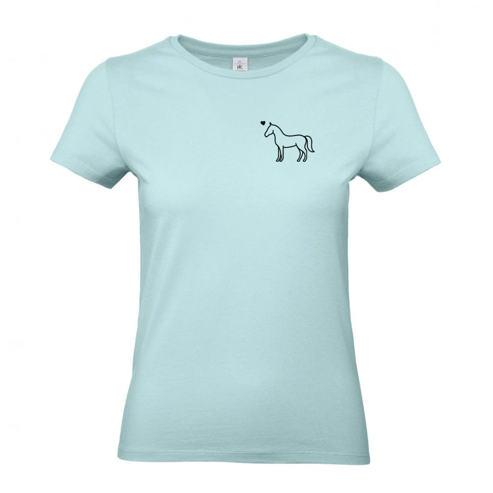 Eleganz mit Herz - T-Shirt für Damen