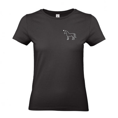 Eleganz mit Herz - T-Shirt für Damen
