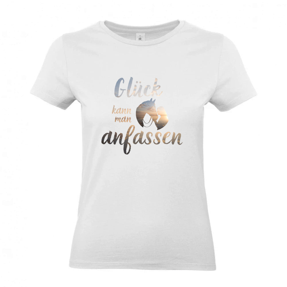 Glück - T-Shirt für Damen