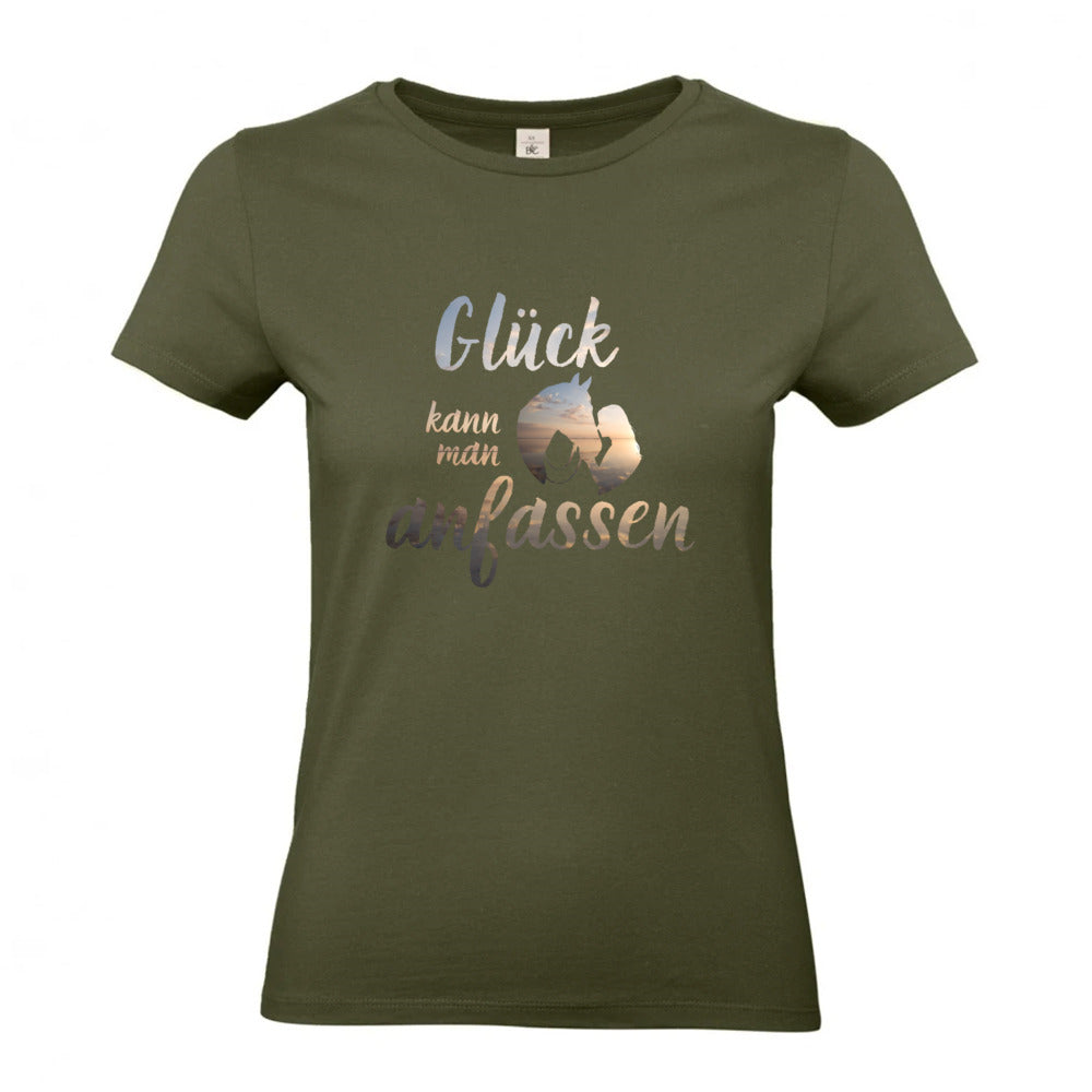 Glück - T-Shirt für Damen
