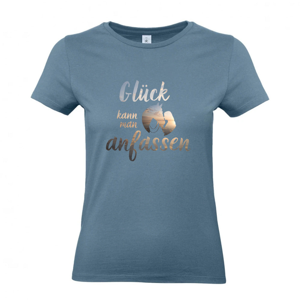 Glück - T-Shirt für Damen