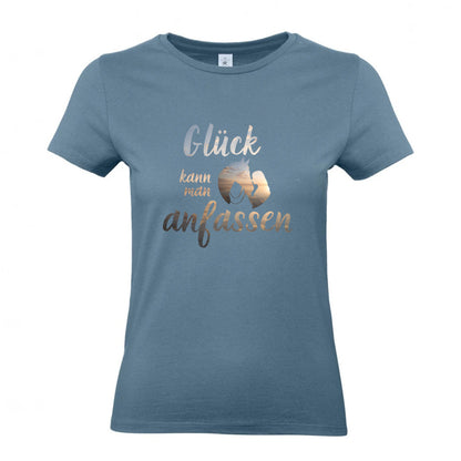 Glück - T-Shirt für Damen