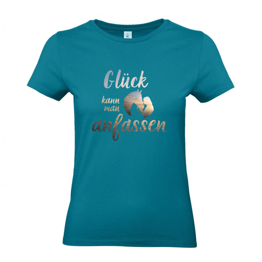 Glück - T-Shirt für Damen