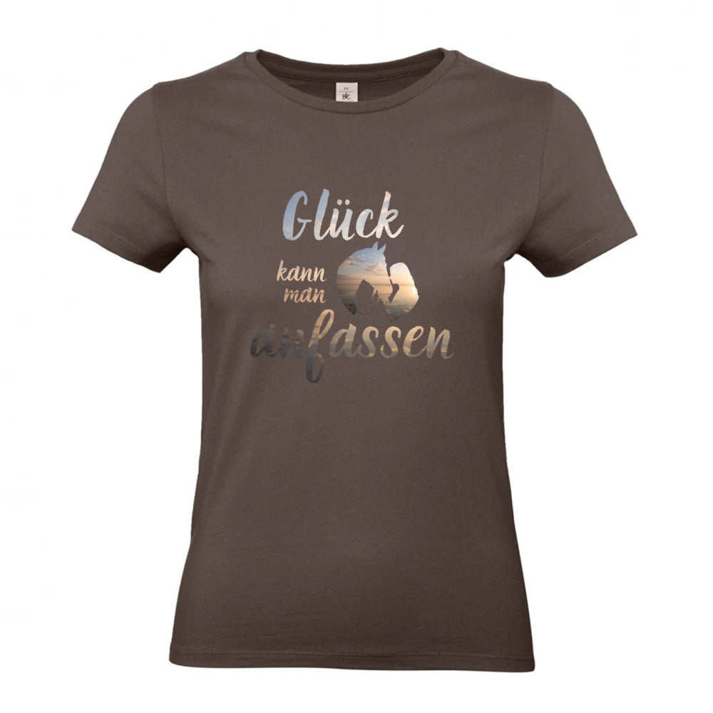 Glück - T-Shirt für Damen