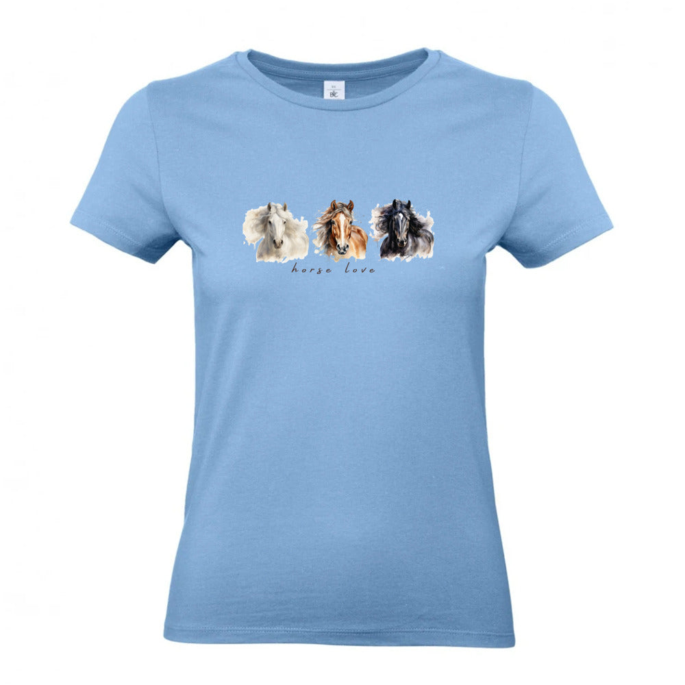 Horse Love - T-Shirt für Damen