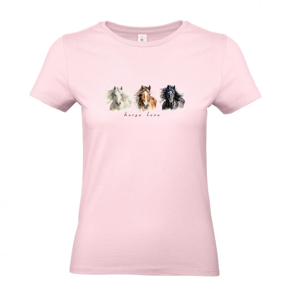 Horse Love - T-Shirt für Damen