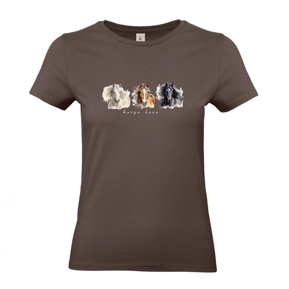 Horse Love - T-Shirt für Damen