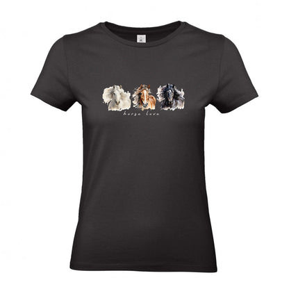 Horse Love - T-Shirt für Damen