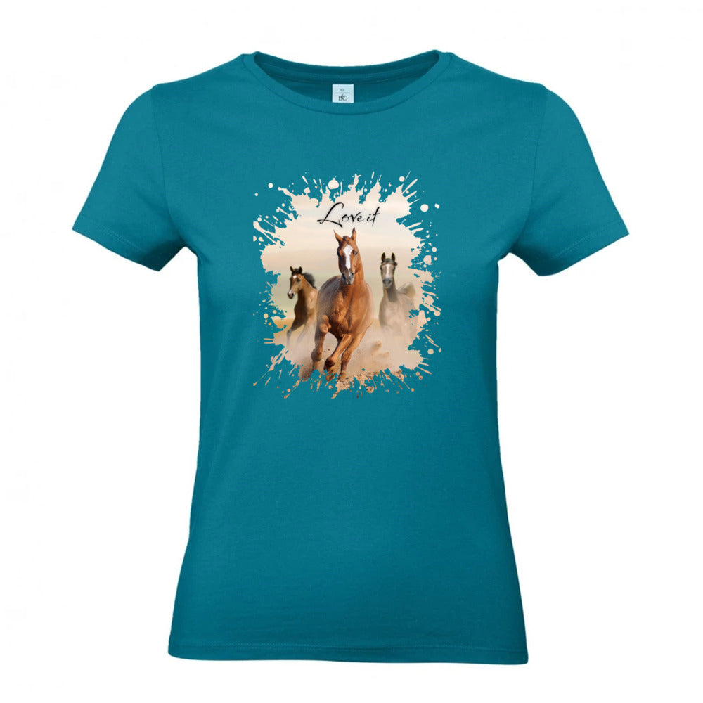 Pferdepower - T-Shirt für Damen