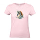 Glück beginnt im Stall - T-Shirt für Damen