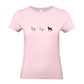 Pferde Trio - T-Shirt für Damen