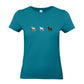 Pferde Trio - T-Shirt für Damen