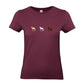 Pferde Trio - T-Shirt für Damen