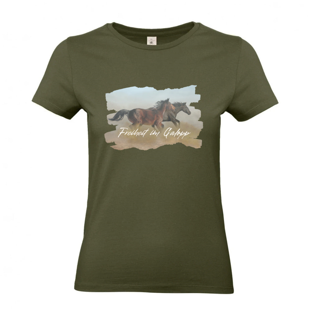 Freiheit im Galopp - T-Shirt für Damen