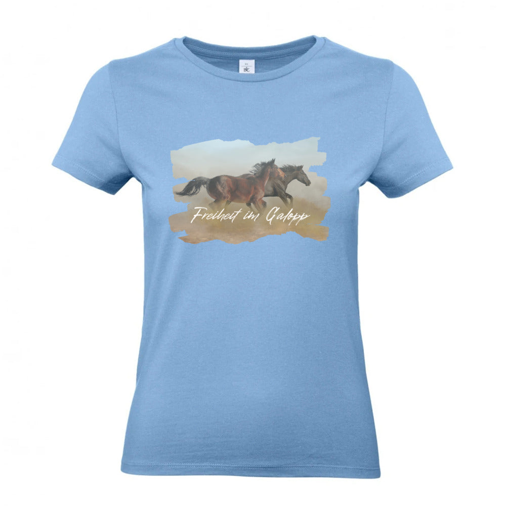 Freiheit im Galopp - T-Shirt für Damen