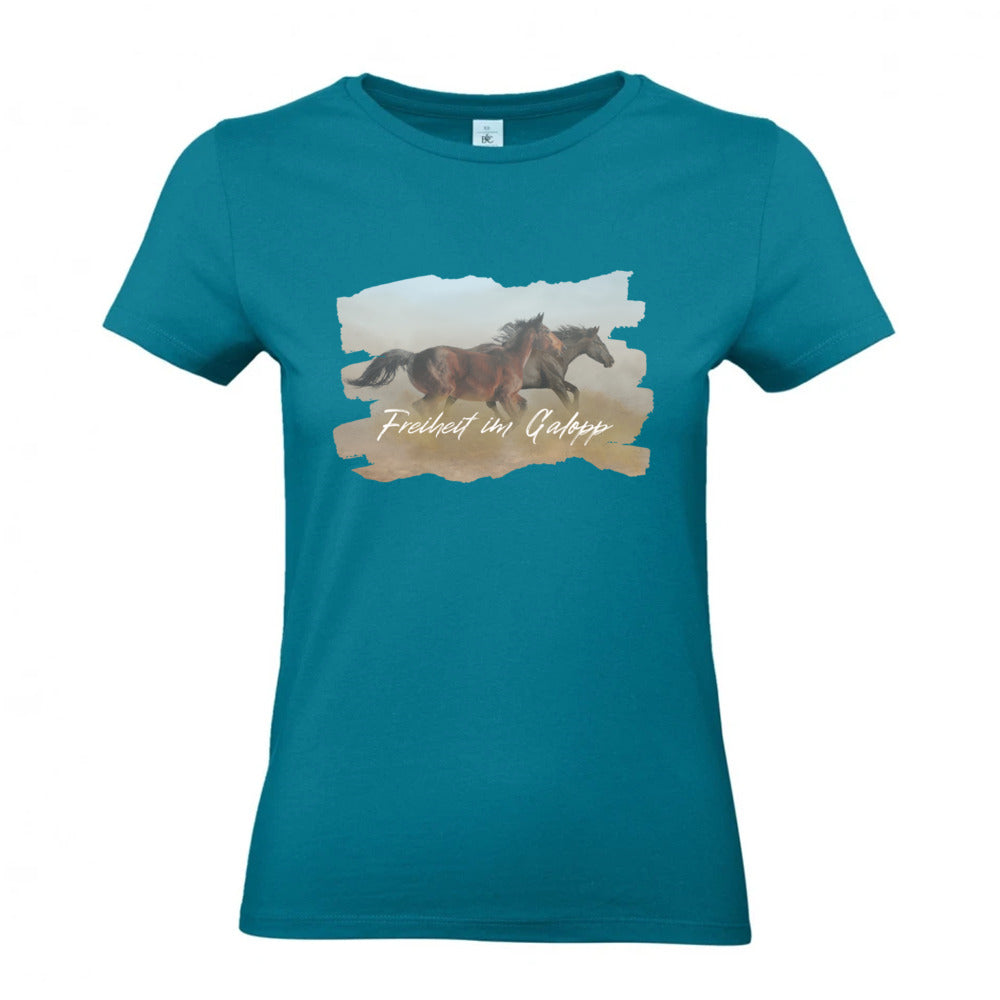 Freiheit im Galopp - T-Shirt für Damen