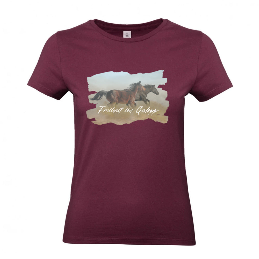 Freiheit im Galopp - T-Shirt für Damen