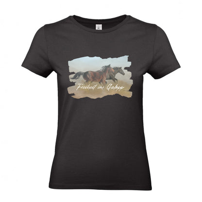 Freiheit im Galopp - T-Shirt für Damen