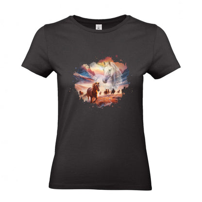 Liebe zu Pferden - T-Shirt für Damen