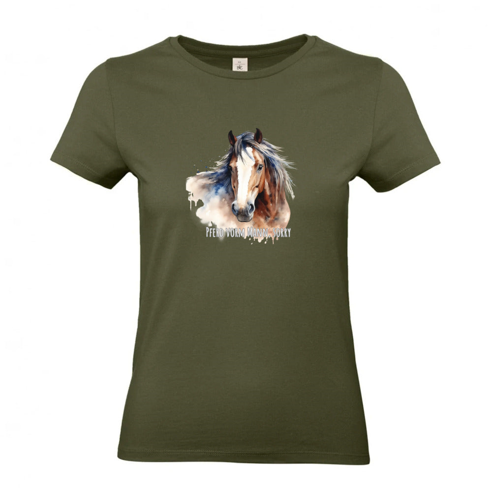 Pferd - T-Shirt für Damen