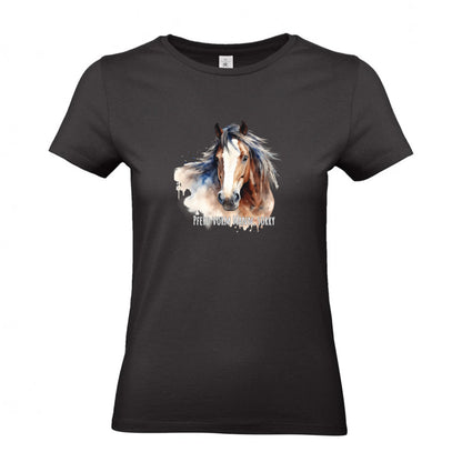 Pferd - T-Shirt für Damen