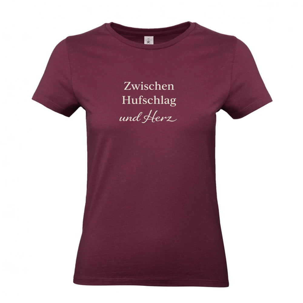 Hufschlag -T-Shirt für Damen