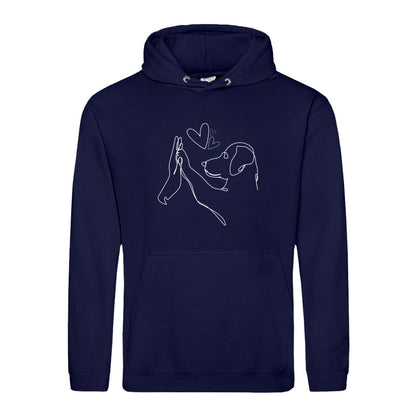 Wahre Liebe - Hoodie für Herren