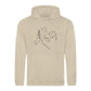 Wahre Liebe - Hoodie für Herren