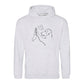 Wahre Liebe - Hoodie für Herren